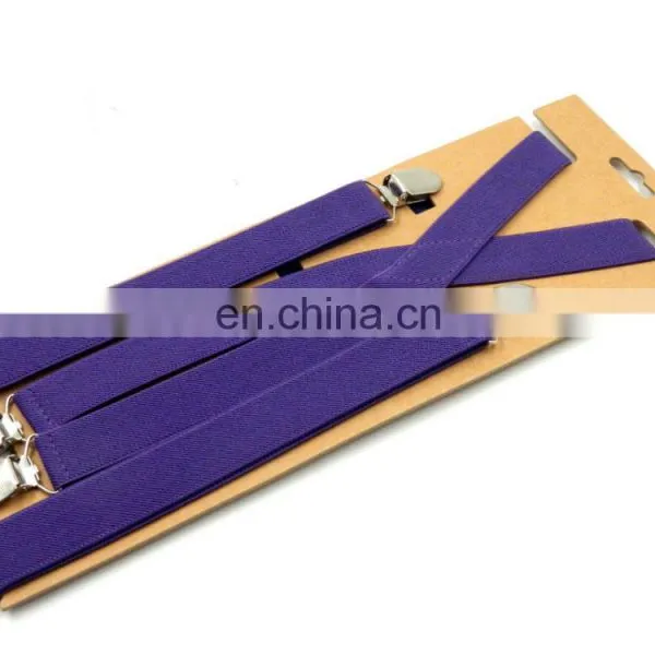 2017 Wholesale Low MOQ Solid Color Suspenders photo-3
