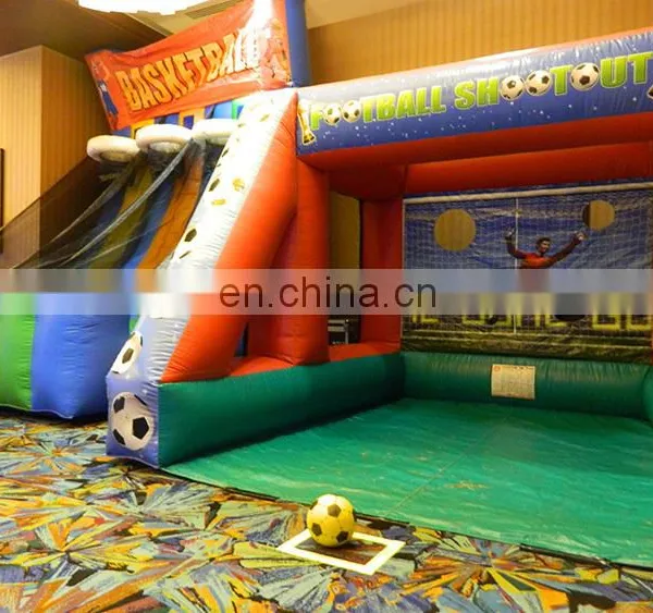 Outdoor Indoor Fun Football Games Inflatable Penalty Shootout photo-2