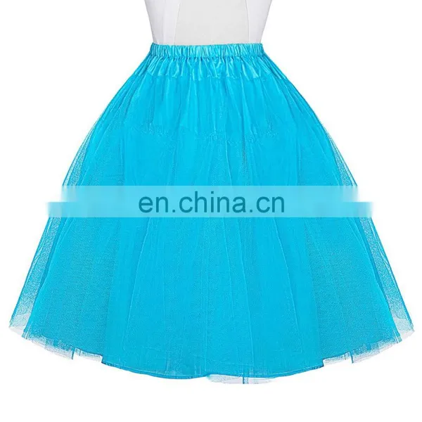 Grace Karin Women 2 Layers Crinoline Underskirt Petticoat for Retro Vintage Dress BP000056 photo-3