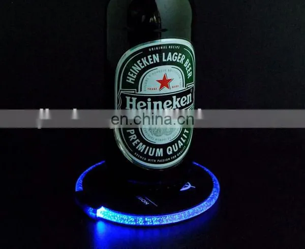ABS Plastic LED Acrylic Coaster for Craft photo-2