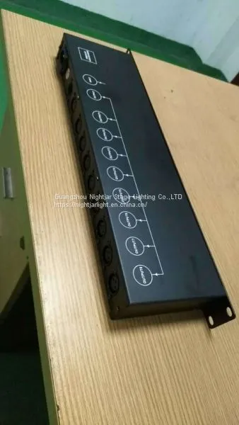 （NJ-SP08）8 Channel DMX Output Splitterroller photo-4