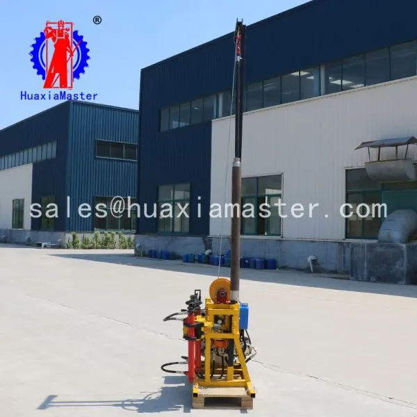 YQZ-50B Hydraulic Core Drilling Rig/Small and Light Hydraulic Geological Drill/50 m Core Sampling Survey Machinery photo-3