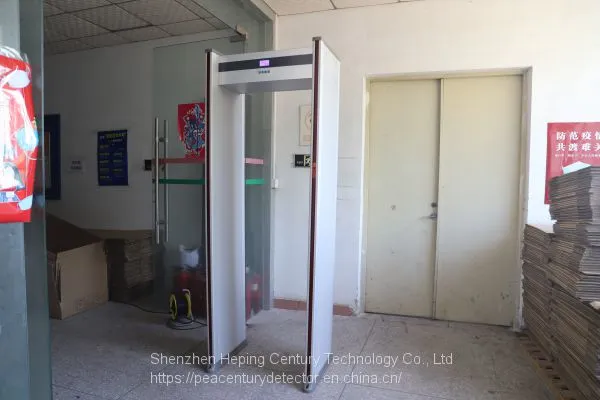Temperature Measurement Walk Through Metal Detector Against Corona Virus photo-2