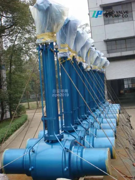 Underground Fully Welded Ball Valve With Stem Extension photo-3