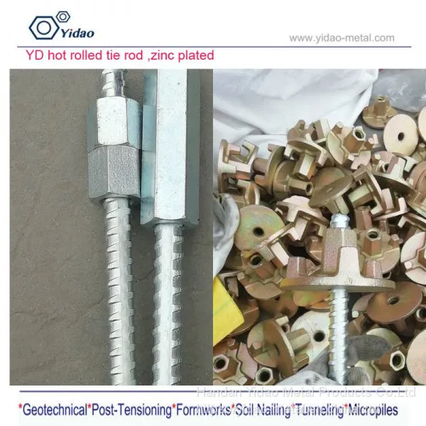 D17mm 5 / 8 Encofrado Formwork Tie Rod for Construction photo-4