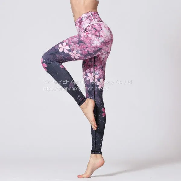 OEM New Style Workout Yoga Seamless Ladies Girls High Waisted Workout Leggings photo-4