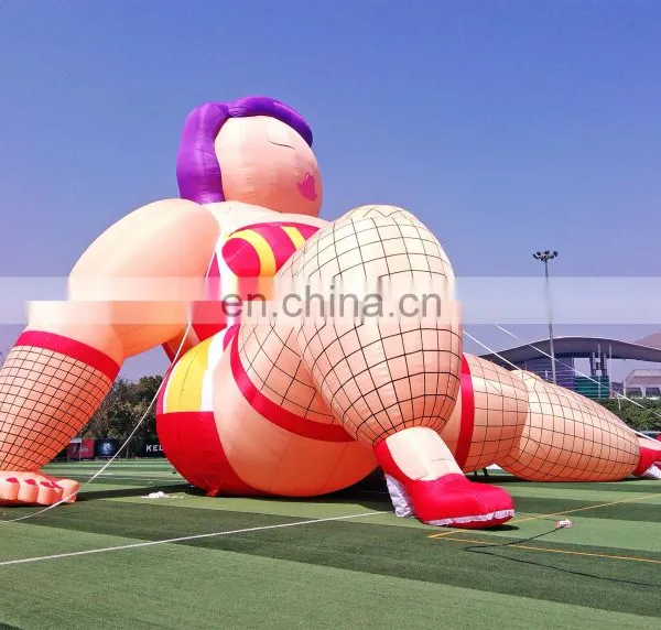 Outdoor Decoration Large Blow Up Sexy Lady Inflatable Advertising Character for Sexual Culture Festival photo-3