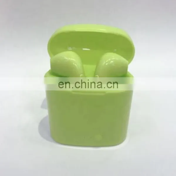 2020 Amazon Top Seller I7s Macaroon Fashion TWS Earbuds Microphone IPX4 SBC Wireless Bluetooth Sport Earphone photo-3