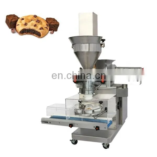 Snack Food Cheese Filled Chicken Balls Making Energy Balls Encrusting Machine photo-4