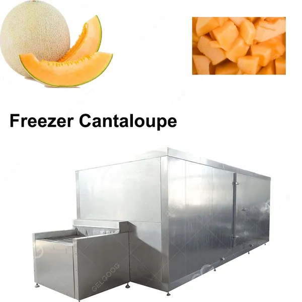 Flash Frozen Equipment/Freeze Cantaloupe Chunks