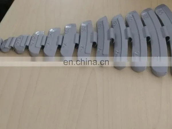 High End zn Clip on Wheel Weights for Steel Alloy Rim 5-60g photo-3