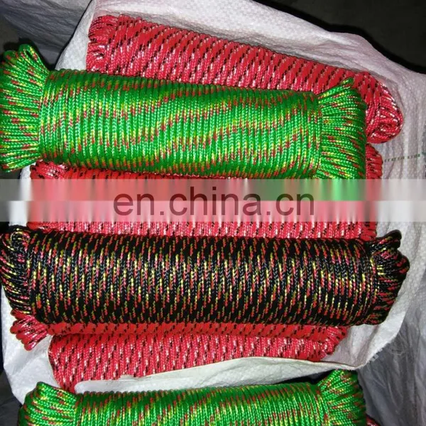 10mm High Density Hollow Braided Polyester Rope photo-3