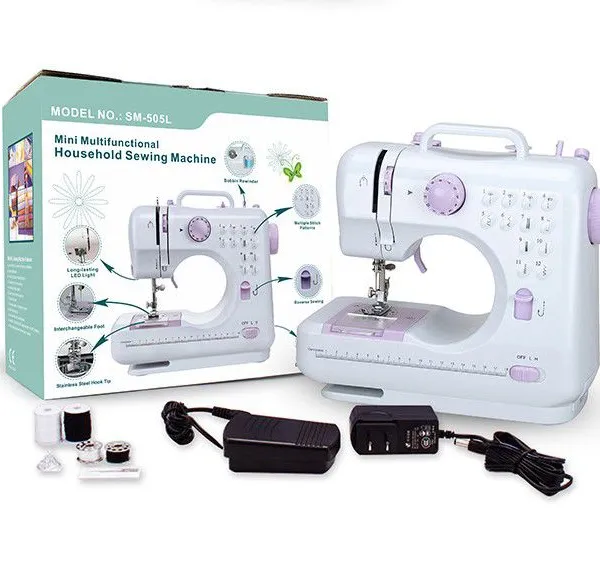 505 Multi-functional Household Sewing Machine Electric Mini Handheld Sewing Machine photo-2