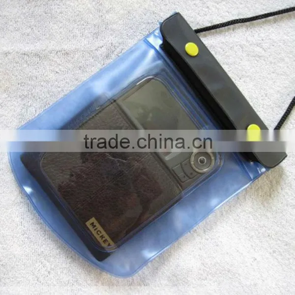 2013 Korean Waterproof Cell Phone Bag Wet Wallet Bag Rain/uv Protection Bag Summer Sports Beach Dry Neck Pouch photo-5