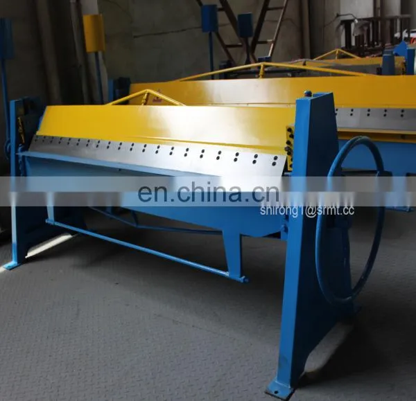 Factory Manufacture New 1*3000mm 3 Meters Bending Manual Pan Brake Folder for Sheet Metal photo-2