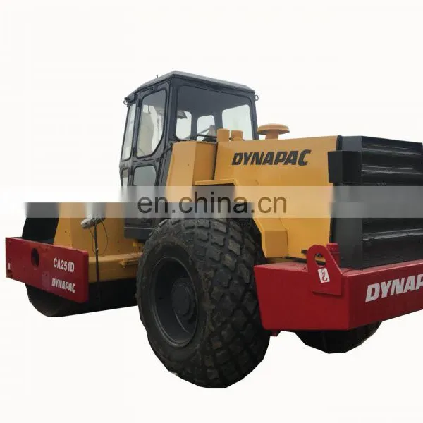 Hot Selling Secondhand Road Compaction Machine DYNAPAC CA251D, Cheap Price Used Road Compact Equipment in Hot Sale in the Yard photo-5