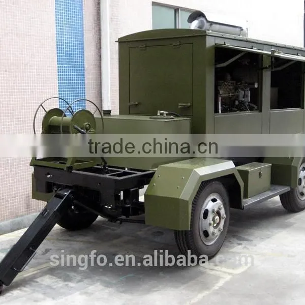 40KVA Tailer Type Magneticl Power Diesel Generators With CE Certification and 1103A-33TG1 Engine for Sale photo-3