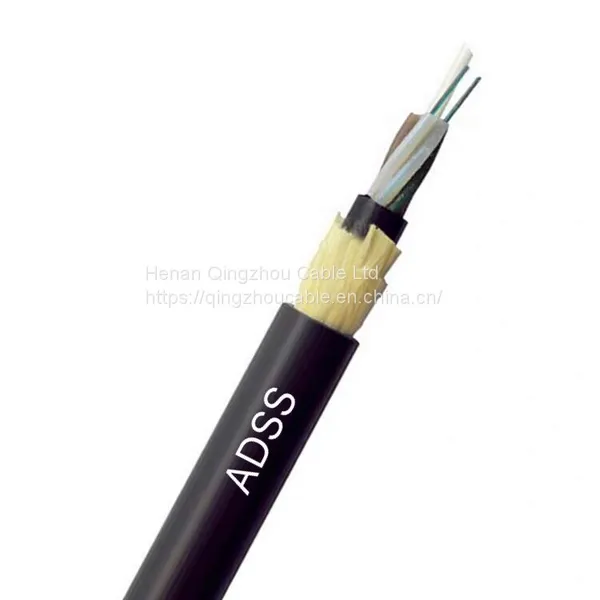 12 24 36 48 96 144 2 - 288 Ядерный Весь-Диэлектрический Самонесущийся (ADSS Cable) Оптический Кабель