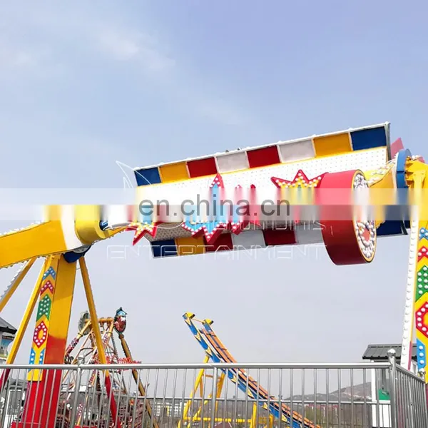 Large Outdoor Equipment Funfair Thrill Game Playland Hells Gate Ride for Kids Adults for Sale photo-3