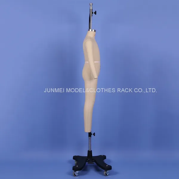 Fast Delivery Child Mannequins Fiberglass Dress Forms Covered With Fabric Tailor Mannequin Forms Size #120 photo-3