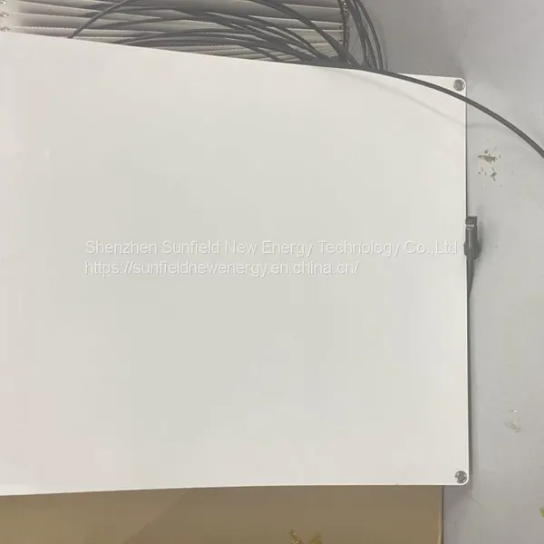 High Efficiency SunPower 50W 60W 65W 20.5V Flexible Solar Panel Custom Made Factory Price photo-3