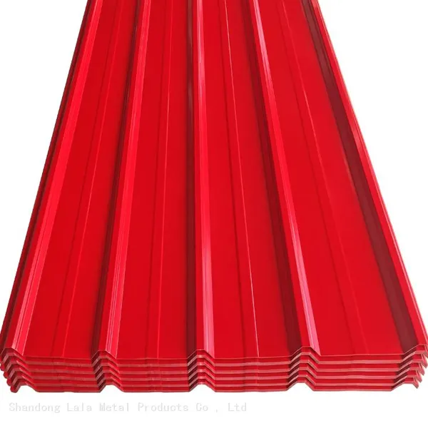 Color Corrugated Metal Steel Sheet Corrugated Steel Sheet Calamina Galvanized Toles Pour Toitures photo-4