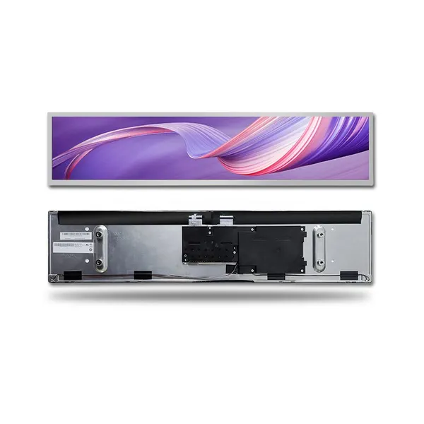 28 Inch AUO Original Display Screen 1920 * 360 LVDS 600 Brightness 51PIN Lcd Screen Display