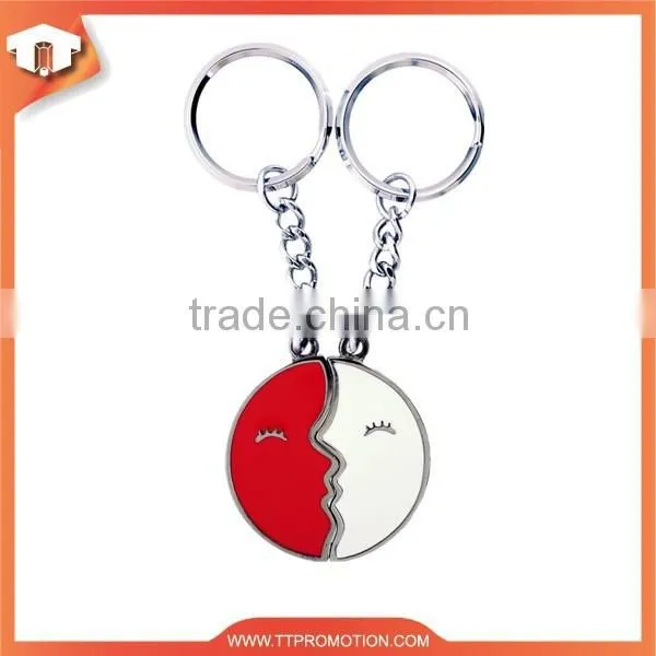 Custom Metal Love Couple Keychain photo-3