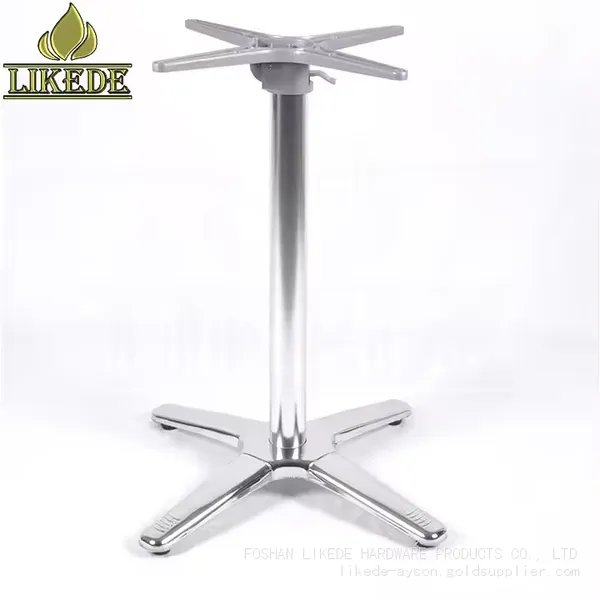 High Quality 304# Stainless Steel Folding Table Base Metal Furniture Legs for Outdoor Chairs photo-3