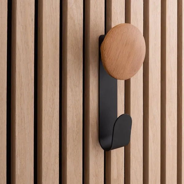 Sound Dampening Fire Rated Modern Acoustic Slatted Wood Panel for Hospital and Apartment photo-3