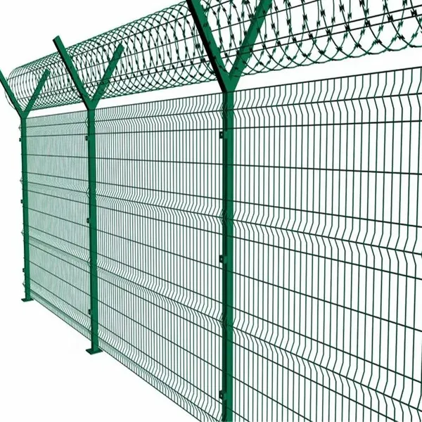 Galvanized Steel PVC Coated 3D V-Bending Welded Wire Mesh Fence for Farm & Garden photo-3