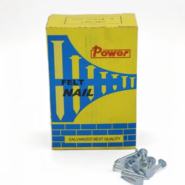 OEM Customizable Large Head Nails - 1kg Box, 25kg Carton