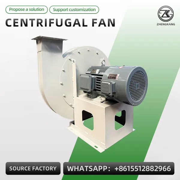 Industrial Centrifugal Fan High Pressure Blower Ventilator Extractor Fan for Dust Collection photo-3
