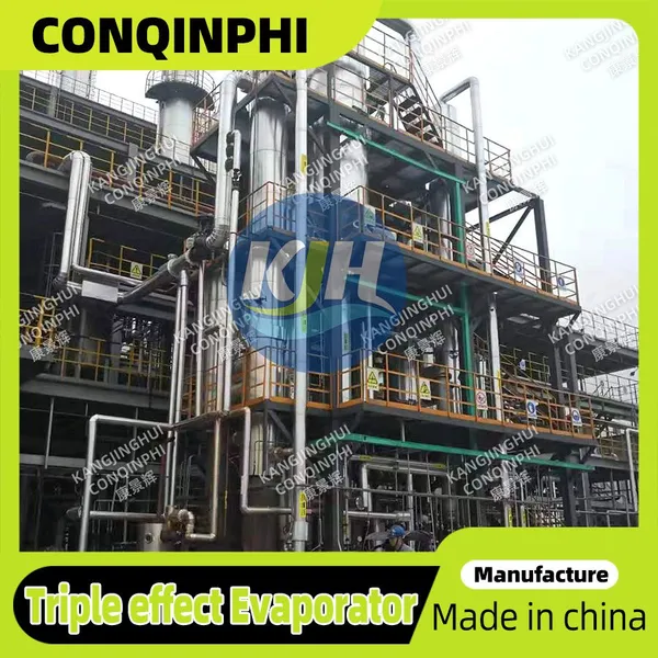 ZLD System for Chemical Manufacturing Plant, High Efficiency Evaporation and Crystallization