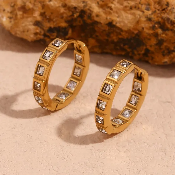 304 Stainless Steel Earrings Hypoallergenic Nickel-Free Wholesale Supplier Low MOQ photo-4