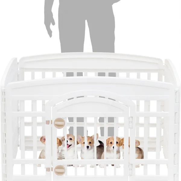 Application-Specific: B2B Bulk Injection Parts for Pet Playpen Fence – Designed for Southeast Asia Distribution, Ocean Freight Optimized photo-5
