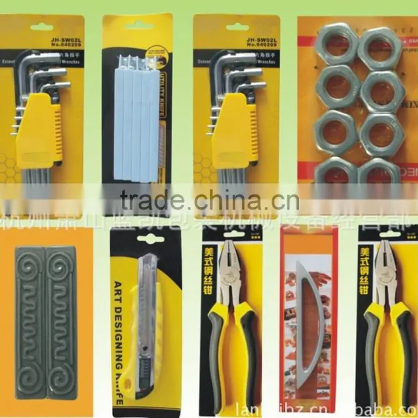 Vacuum Hinge Tape Skin Packaging Machine(No Mould Needed) for Hardware Packing photo-6