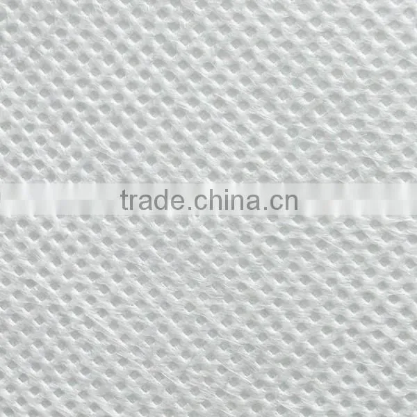 High Strength PET Polyester Spunbonded Nonwoven Fabric With Spotted Pattern Quality Choice