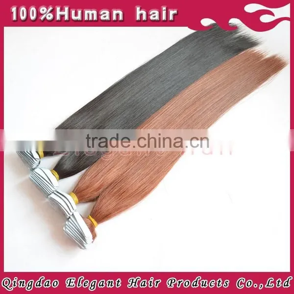 Express Blue Tape Hair Extension,100% Brazilian Remy Hair Extension Wholesale photo-4
