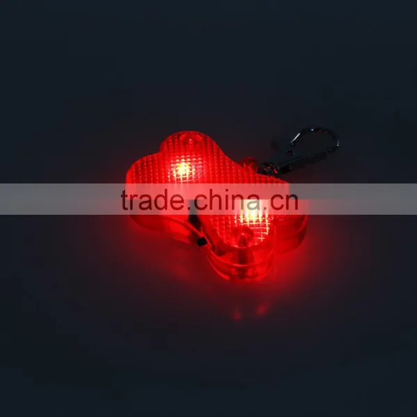 Anti Lost Flashing Bone Shaped Pet Blinker Safety Walking photo-2