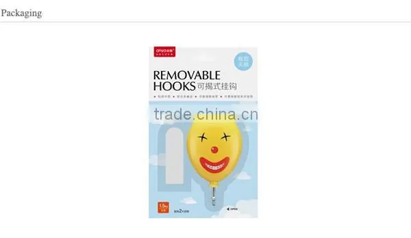 D647 Excellent Quality Robe Hook ABS Material Hook Plastic Kitchen Hook photo-4