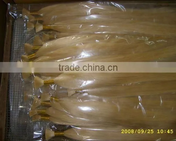 Grade AAA Human Hair Bulk Yaki Weave