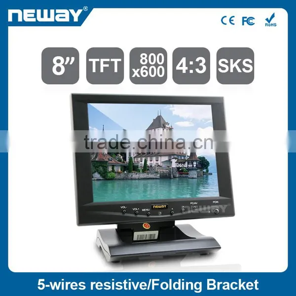 8 Inch VGA Touch Screen Monitor OEM Touch Panel Lcd Monitor photo-2