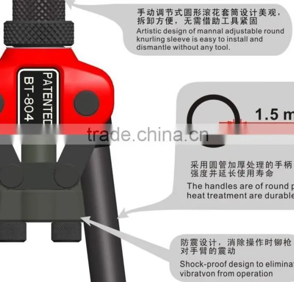 Hot Sell 12 Inch(300mm) Hand Threaded Rivet Gun photo-2