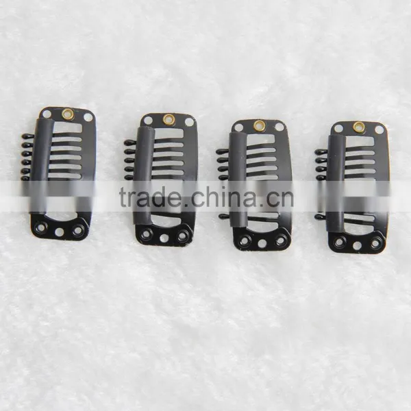 Hair Accessories U-shape Metal Clip For Hair Extension T-type Clips For Clip Hair Extension 6-10Teeth Metal Clips Hair Extension photo-4