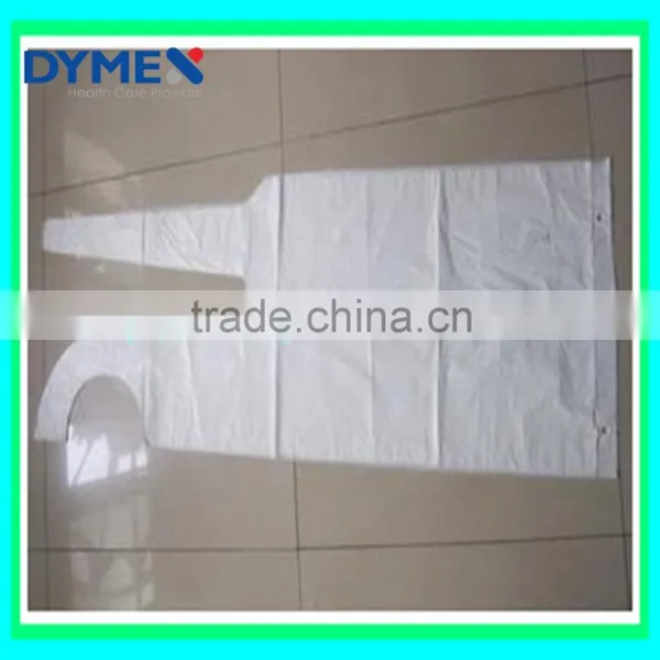 Plastic White Embossed Disposable PE Aprons photo-2