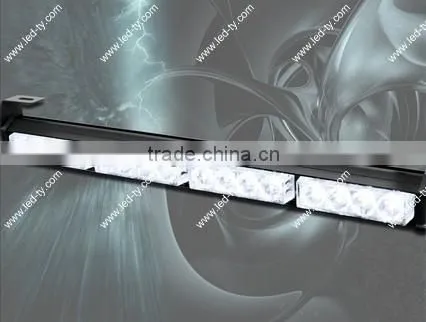 18" LED Traffic Advisor 7 Modes Emergency Hazard Strobe Light Bar photo-2