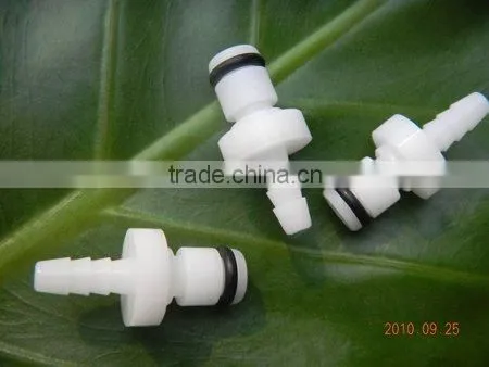 1/8" POM NBR Small Plastic Quick Disconnect Plug