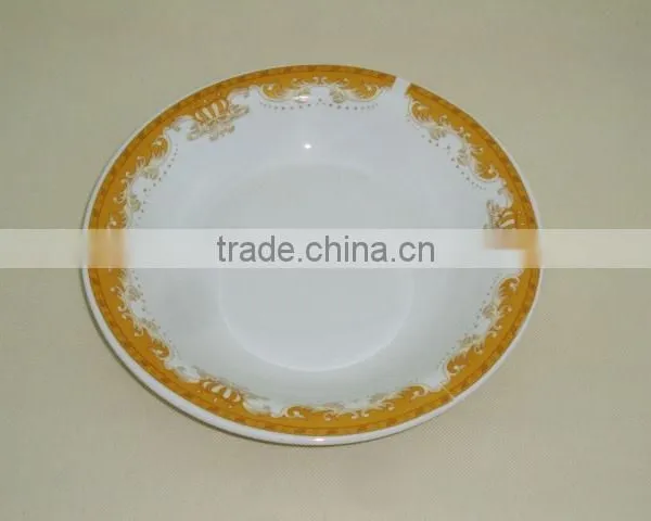 Cheap Porcelain Edge Fold Dinner Plate for India and Africa Market photo-3