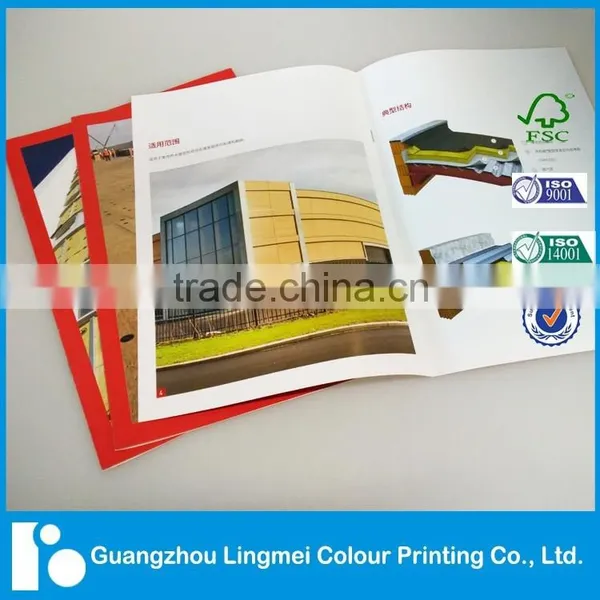 Film Lamination Surface Finish and Book Product New Brochure Printing photo-2